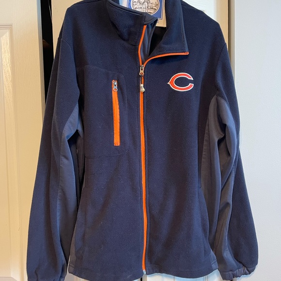 Chicago bears fleece jacket - Picture 1 of 3